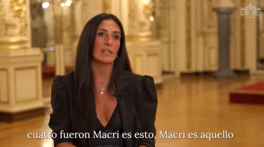 El Gobierno y la voz de una nieta recuperada: mención a Macri y Estela de Carlotto