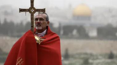 Israel bloquea misa del Patriarca en Jerusalén en Domingo de Ramos