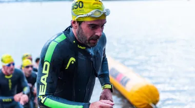 Terminó el Ironman 70.3 en San Juan con emociones y la sorpresa de Nicolás Cabré