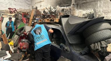 Villa Ortúzar: secuestran más de 220 autopartes truchas por valor de $ 30 millones