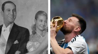 Cambio en Casa Rosada: salen Perón y Evita ¿entra Messi?