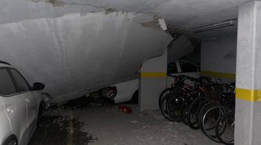 Garantizan el alojamiento a los vecinos evacuados tras el derrumbe en Parque Patricios