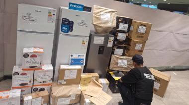 Prefectura incautó electrónicos por $ 126 millones en Barracas y Adrogué