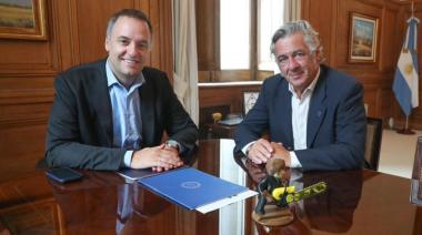 Adorni y Nicolás Pino hablaron del agro: qué pidió la SRA en la reunión