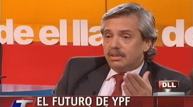 El día que Alberto Fernández criticó la estatización de YPF cobrando de Repsol
