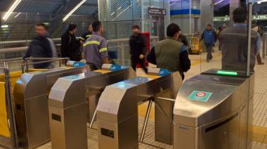Línea D: El lunes liberarán molinetes en la estación Congreso de Tucumán