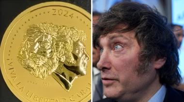 Monedas de oro con la cara de Milei: el plan oculto que destapó el caso $LIBRA