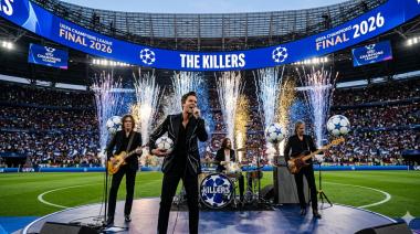 UEFA Champions League confirmó a The Killers para el show en Budapest