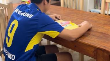 Corrientes: Josué tiene 16 años, sueña con ir a la Bombonera y busca una familia