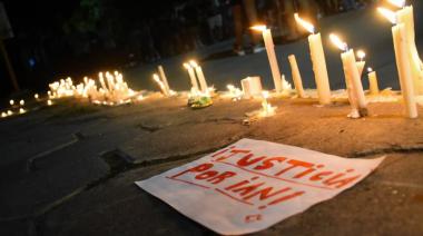 San Cristóbal despide a Ian Cabrera: velas, carteles y un pueblo atravesado por el dolor