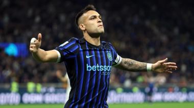 Lautaro Martínez reapareció en Milán y el Inter pasó por arriba a la Roma