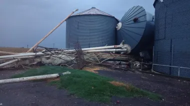 Tornado y desastre en el sur de Santa Fe: el plan de ayuda que llegó al Congreso