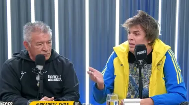 Gustav Salvestrini cruzó al Bichi Borghi en la previa de Católica vs. Boca