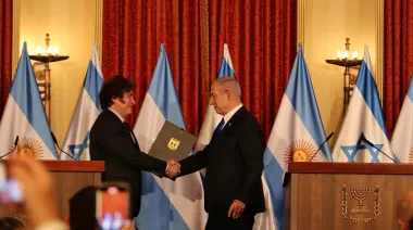 La ceremonia de antorchas en Israel pone a Milei en un escenario internacional clave