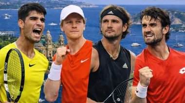 Alcaraz, Sinner, Zverev y Vacherot animarán las semis de Montecarlo