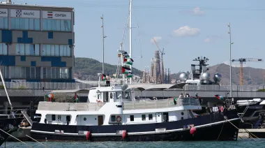 Nueva flotilla parte desde Barcelona para desafiar bloqueo a Gaza