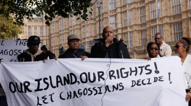 Reino Unido frena entrega de Chagos a Mauricio por presión de Trump