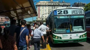 Colectivos en el AMBA: cómo funcionan este lunes tras el conflicto