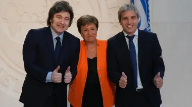 Celebran Milei y Caputo: acuerdo con el FMI y desembolso de USD 1.000 millones