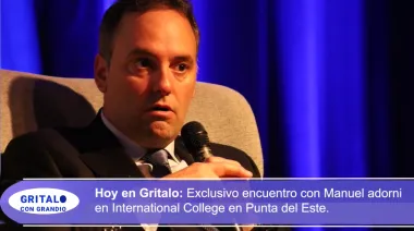 Adorni y Grandio en Punta del Este 2022: reunión con Menem y otras perlitas