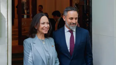 Abascal recibió a María Corina Machado y dejó una definición clave sobre Venezuela