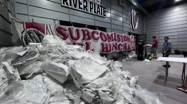 40 toneladas de papel: cómo será el recibimiento de River en el Superclásico