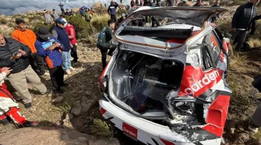 Rally Sudamericano en Córdoba: un vuelco en Mina Clavero dejó un muerto