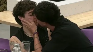 El chape entre Nazareno y Juani Car en Gran Hermano Generación Dorada