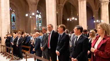 Luján: la misa por Francisco mostró a Adorni y Kicillof en la misma fila