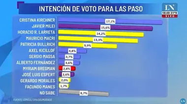 Encuestas hasta 48 horas antes: el plan de Milei que impactaría en el voto útil