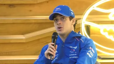 Franco Colapinto: “Estoy feliz de volver, no lo hago por mí, lo hago por los argentinos"