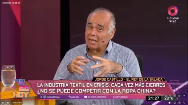 Chiche Gelblung entrevistó al Rey de La Salada y habló de crisis, trabajo y consumo
