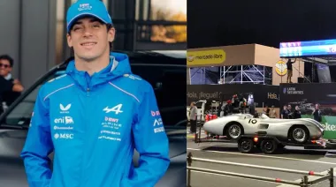 Colapinto se sube a la Flecha de Plata: el mítico Mercedes de Fangio ya está listo