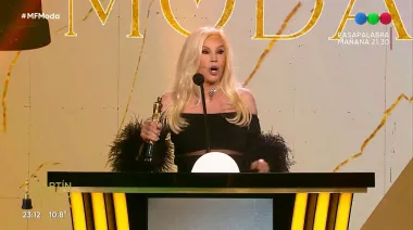 Los bloopers de Susana Giménez en el Martín Fierro de la Moda 2026