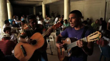 En la cárcel Modelo de Bogotá, un plan musical abre el debate sobre el sistema penal