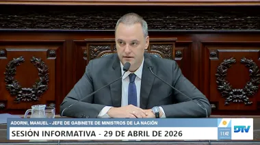 Milei y el empleo registrado: qué revela el informe de Adorni en Diputados