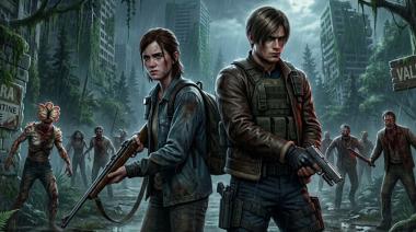 Así se ve el crossover entre The Last of Us y Resident Evil con Ellie y Leon