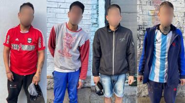 Parque Chacabuco: desarman ranchadas y detienen a cuatro personas