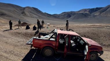 Gendarmería Nacional detuvo a 4 mineros chilenos con oro en San Juan