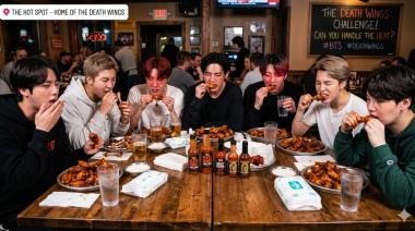 Las alitas de Hot Ones pondrán a prueba a BTS en su debut con Bill Evans