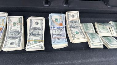 Más de 55 mil dólares en un auto mellizo: cayó un hombre tras una alerta en la General Paz