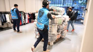 Belgrano: secuestran ropa de primeras marcas ingresadas al país de contrabando