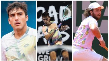 Domingo histórico: Burruchaga, Navone y Trungelliti van por un título ATP