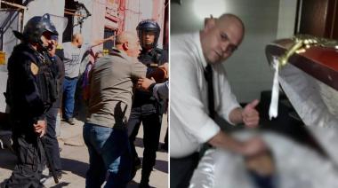 Villa Mitre: desalojan al okupa que se fotografió con el cuerpo de Maradona