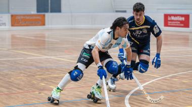 Hockey sobre patines: Argentina goleó en su debut en la Copa de las Naciones