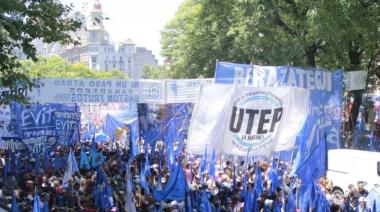UTEP anunció protestas contra Milei: qué fechas ya quedaron fijadas
