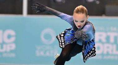 María Pía, la campeona mundial de 10 años que emociona al patín argentino