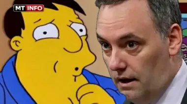 Adorni, Los Simpson y una lectura que empezó a circular fuerte en redes