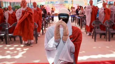 Corea del Sur impactó al mundo con el primer monje robot budista