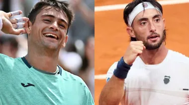 Batacazos de Mariano Navone y Thiago Tirante en el Masters 1000 de Roma